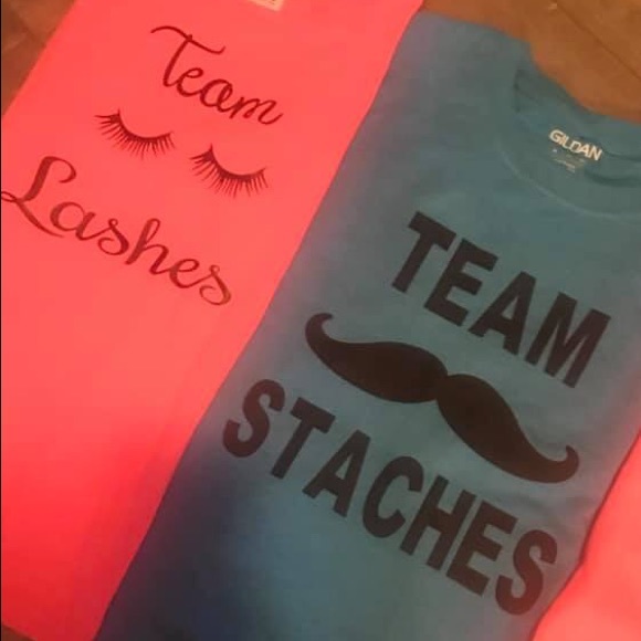 Gender reveal t-shirts - Picture 1 of 1
